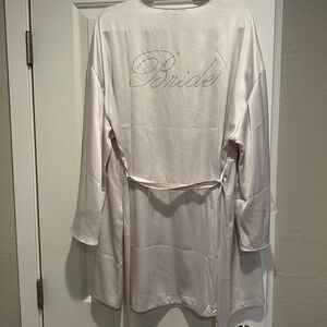 Victoria's Secret White Bride Robe